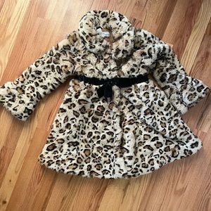 Girls cheetah jacket